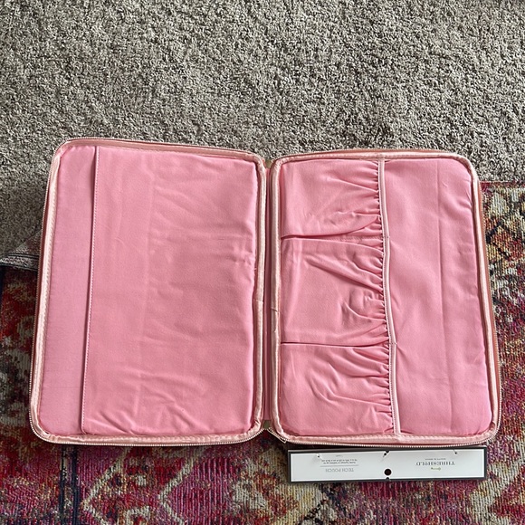 Threshold pink tech pouch with gold hardware - Picture 6 of 11